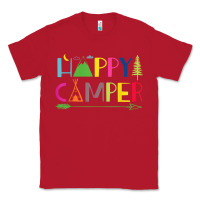 Red camping arrow camper happy summer camp camping kids 635 Classic Tee - baoMotion
