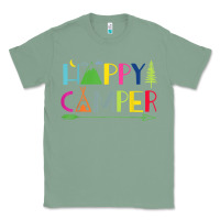 Sage camping arrow camper happy summer camp camping kids 635 Classic Tee - baoMotion