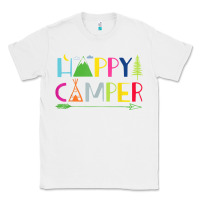 White camping arrow camper happy summer camp camping kids 635 Classic Tee - baoMotion