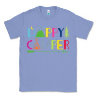 Colony Blue camping arrow camper happy summer camp camping kids 635 Classic Tee - baoMotion
