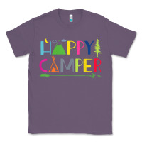 Lavender camping arrow camper happy summer camp camping kids 635 Classic Tee - baoMotion