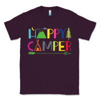 Plum camping arrow camper happy summer camp camping kids 635 Classic Tee - baoMotion