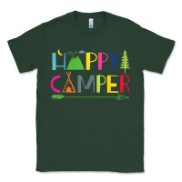 Sports Green camping arrow camper happy summer camp camping kids 635 Classic Tee - baoMotion