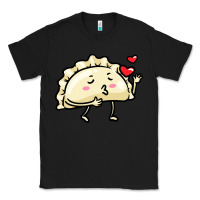 Black pierogi lovers t  shirt pierogi kawaii emoticon polish food dyngus day Classic Tee - baoMotion