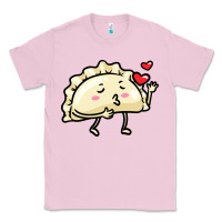 Bubblegum Pink pierogi lovers t  shirt pierogi kawaii emoticon polish food dyngus day Classic Tee - baoMotion