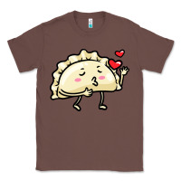 Chestnut pierogi lovers t  shirt pierogi kawaii emoticon polish food dyngus day Classic Tee - baoMotion