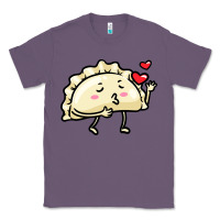 Lavender pierogi lovers t  shirt pierogi kawaii emoticon polish food dyngus day Classic Tee - baoMotion