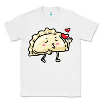 White pierogi lovers t  shirt pierogi kawaii emoticon polish food dyngus day Classic Tee - baoMotion
