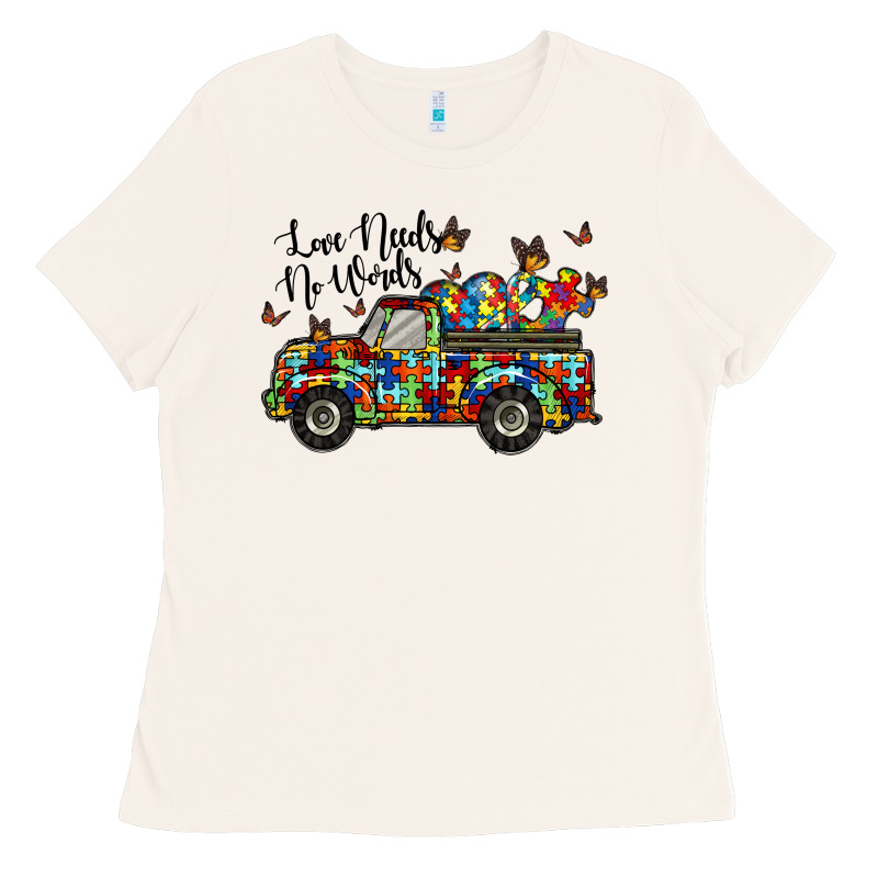 Love Needs No Words Ladies Tee by RacoonDesign | Teevron