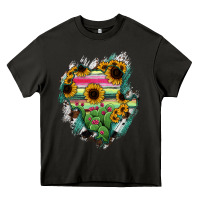 Asphalt Durango State Of Mexico Map Heavy Core Tee - RanaPortraitStore