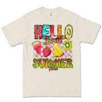 Bone Hello Sweet Summer Time Premium Tee - CowhideDigitalArt
