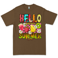 Cacao Hello Sweet Summer Time Premium Tee - CowhideDigitalArt