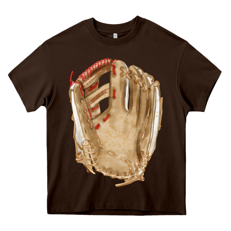 Catchers Mitt Fa Element Heavy Core Tee by FaDigitalArtStudio | Teevron