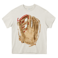 Cream Catchers Mitt Fa Element Heavy Core Tee - FaDigitalArtStudio