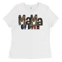 White mama of both Ladies Tee - RacoonDesign