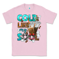 Bubblegum Pink cold like my soul coffee cups bbs Classic Tee - BundleAndBundleShop