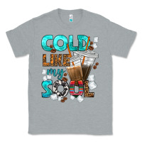 Heather Grey cold like my soul coffee cups bbs Classic Tee - BundleAndBundleShop