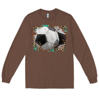 Chestnut sports soccer background Long Sleeve Tee - Artiststas