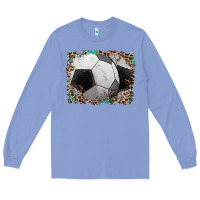 Colony Blue sports soccer background Long Sleeve Tee - Artiststas