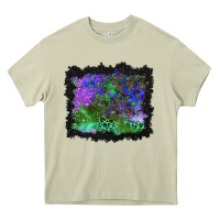 Mossy halloween skull and leopard background Heavy Core Tee - BundleAndBundleShop