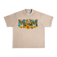 French Oak charolais cow mom Urban Heavy Tee - LillyAllenDesigns
