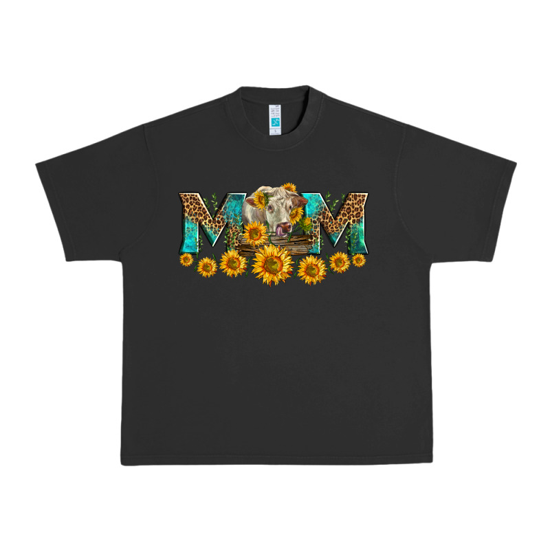 Charolais Cow Mom Urban Heavy Tee by LillyAllenDesigns | Teevron