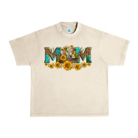 Sandshell charolais cow mom Urban Heavy Tee - LillyAllenDesigns