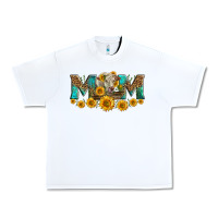 White charolais cow mom Urban Heavy Tee - LillyAllenDesigns