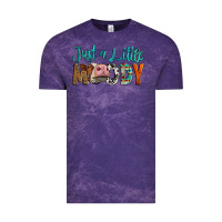 Cloud Purple Western Just A Little Moody Cow Vintage Tee - LillyAllenDesigns