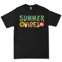 Black Summer Vibes Premium Tee - CowhideDigitalArt