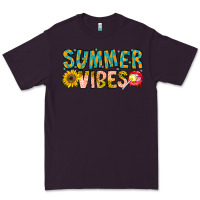 Plum Summer Vibes Premium Tee - CowhideDigitalArt