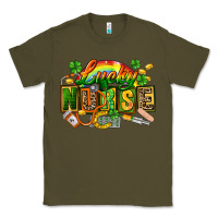 Army Green lucky nurse  St. Patricks Day Classic Tee - FaDigitalArtStudio