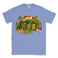 Colony Blue lucky nurse  St. Patricks Day Classic Tee - FaDigitalArtStudio