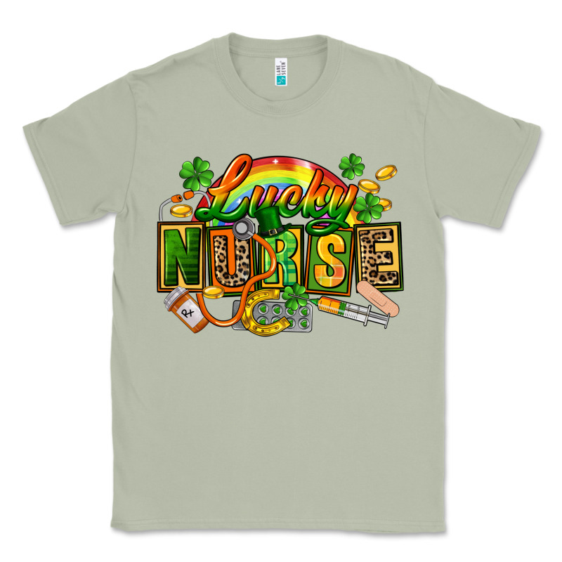Lucky Nurse  St. Patricks Day Classic Tee by FaDigitalArtStudio | Teevron