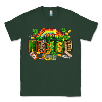Sports Green lucky nurse  St. Patricks Day Classic Tee - FaDigitalArtStudio