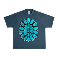 Midnight Navy turquoise gemstone jewelny Urban Heavy Tee - RanaPortraitStore