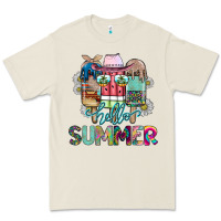 Bone Hello Summer Premium Tee - CowhideDigitalArt