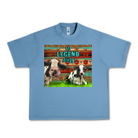 Pebble Blue So Legend Dairy Urban Heavy Tee - LillyAllenDesigns