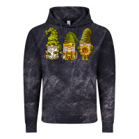 Cloud Black sunflower gnomies Vintage Hoodie - BarkalooDesign