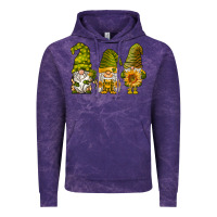 Cloud Purple sunflower gnomies Vintage Hoodie - BarkalooDesign