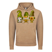 Vintage Coffee sunflower gnomies Vintage Hoodie - BarkalooDesign