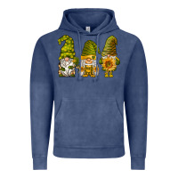 Vintage Denim sunflower gnomies Vintage Hoodie - BarkalooDesign