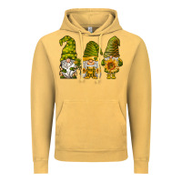 Vintage Mustard sunflower gnomies Vintage Hoodie - BarkalooDesign