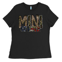 Black mini of both Ladies Tee - RacoonDesign