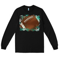Black sports football background Long Sleeve Tee - Artiststas