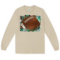Mushroom sports football background Long Sleeve Tee - Artiststas