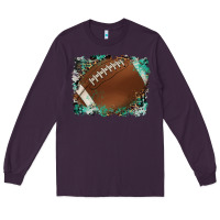 Plum sports football background Long Sleeve Tee - Artiststas