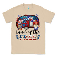 Mushroom land of the free caravan gnomies Classic Tee - BarkalooDesign