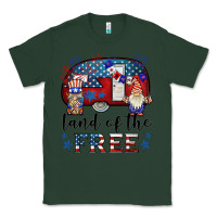 Sports Green land of the free caravan gnomies Classic Tee - BarkalooDesign