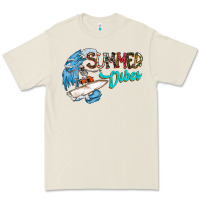 Bone Summer Vibes Premium Tee - CowhideDigitalArt